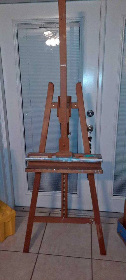 Wood Painting Easel
